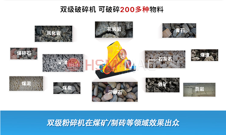 雙級粉碎機適應(yīng)物料 雙級粉碎機適應(yīng)物料